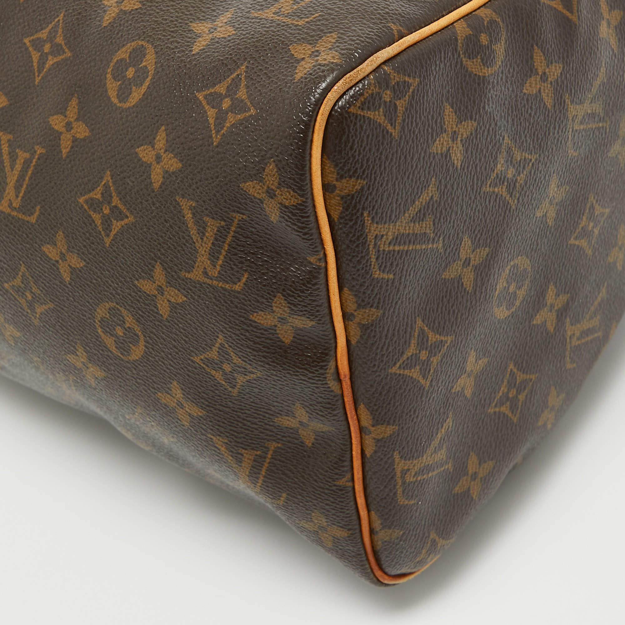 Louis Vuitton Monogram Canvas Speedy 30 Bag For Sale 5
