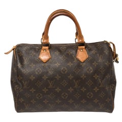Louis Vuitton Monogram Canvas Speedy 30 Bag