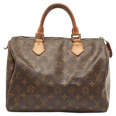 Louis Vuitton Monogram Canvas Speedy 30 Bag