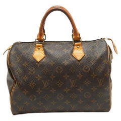 Louis Vuitton Monogram Canvas Speedy 30 Bag