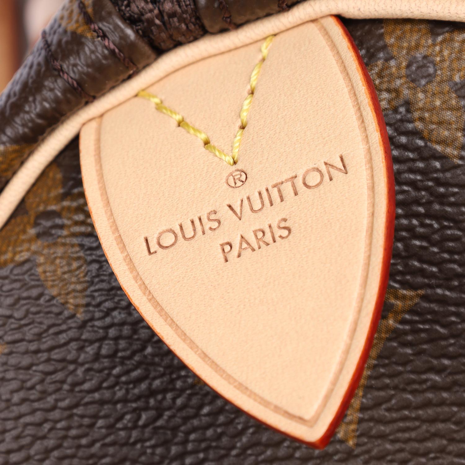 LOUIS VUITTON Lienzo Monograma Speedy 30 en venta 6