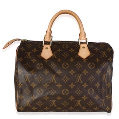 Louis Vuitton Monogram Canvas Speedy 30