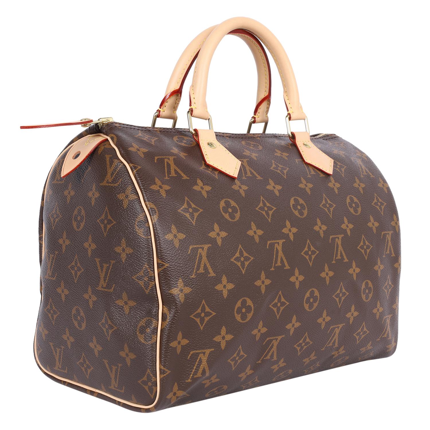 LOUIS VUITTON Lienzo Monograma Speedy 30 en venta 1