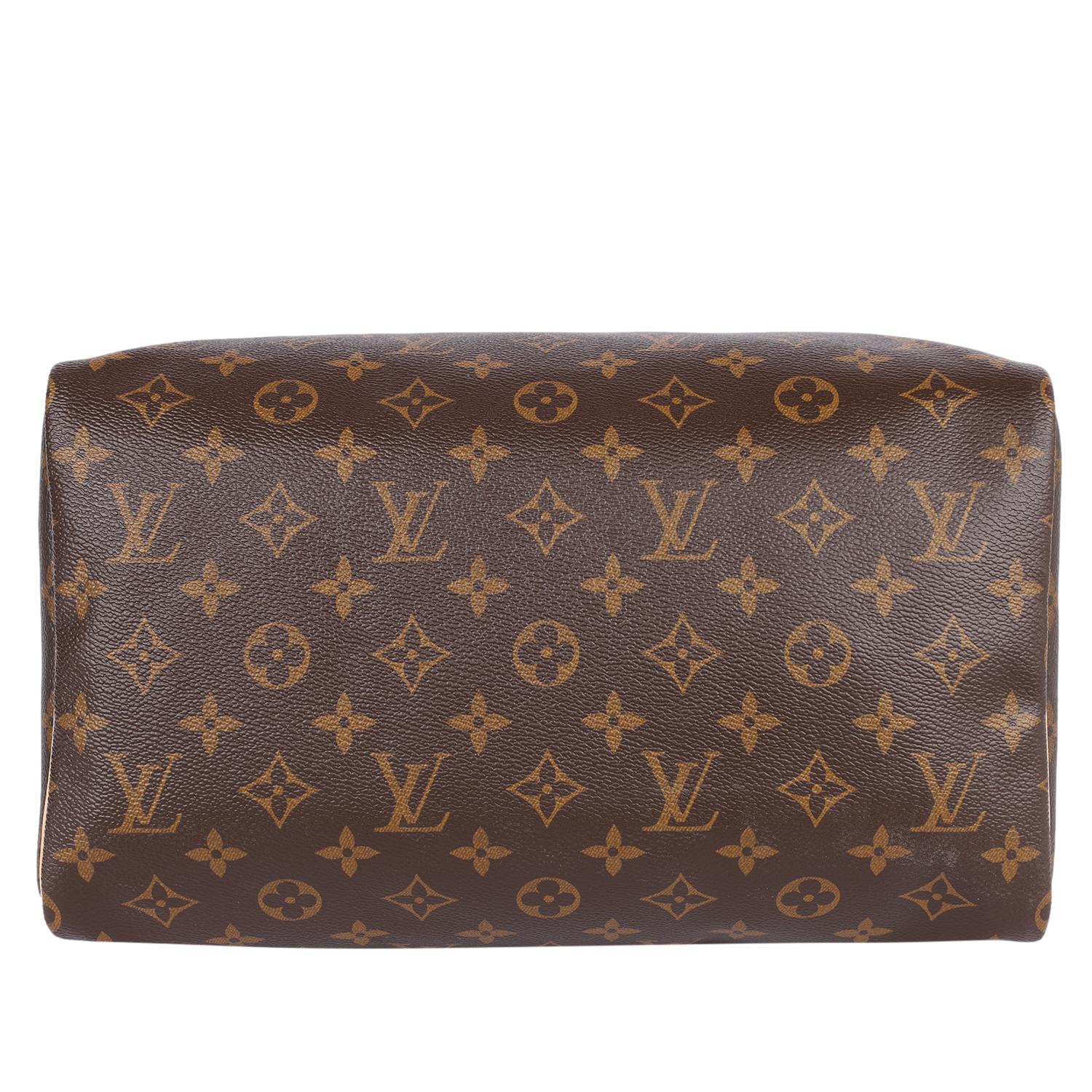 LOUIS VUITTON Lienzo Monograma Speedy 30 en venta 4