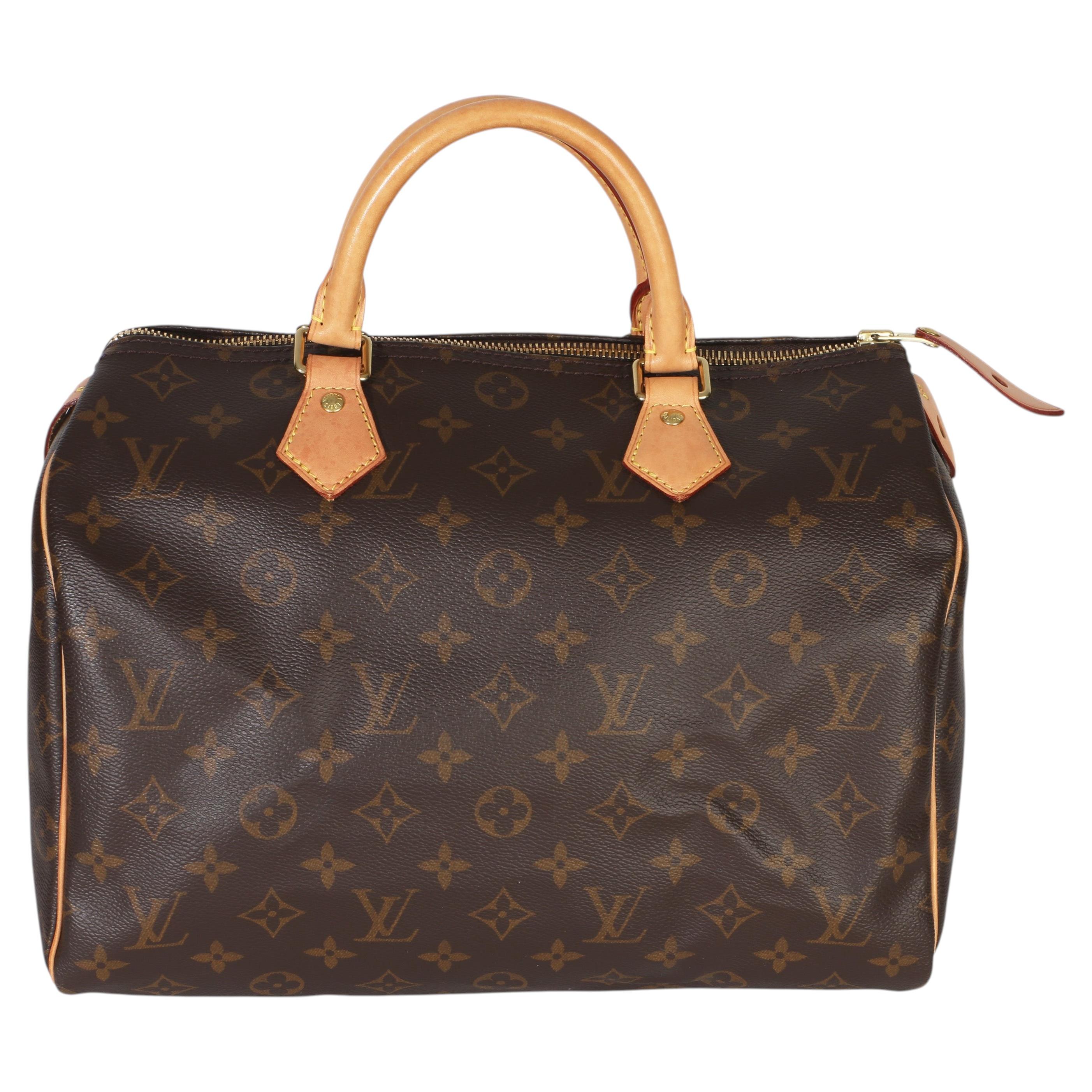 Louis Vuitton Monogram Canvas Speedy 30