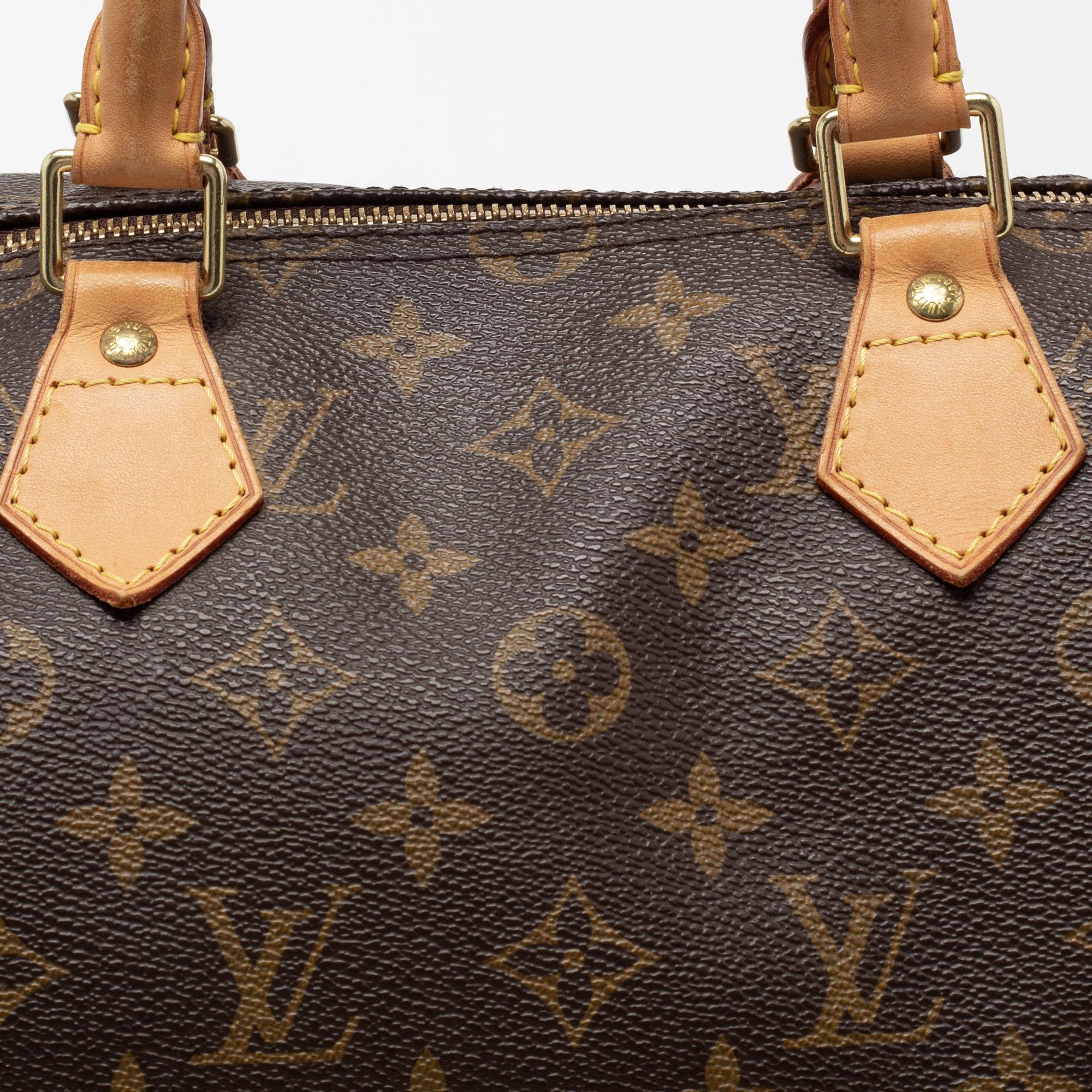 Louis Vuitton Monogram Canvas Speedy 35 Bag 1