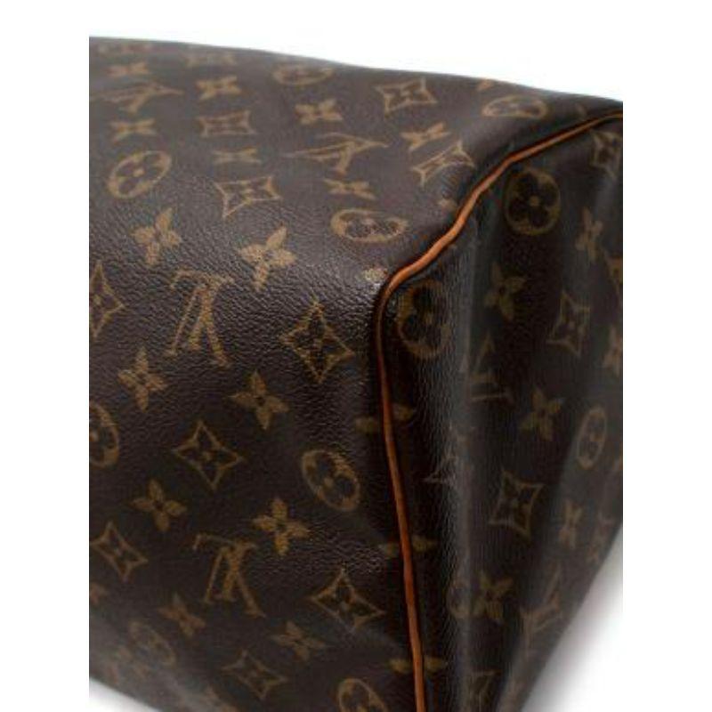 Louis Vuitton Monogram canvas Speedy 35 bag For Sale 3