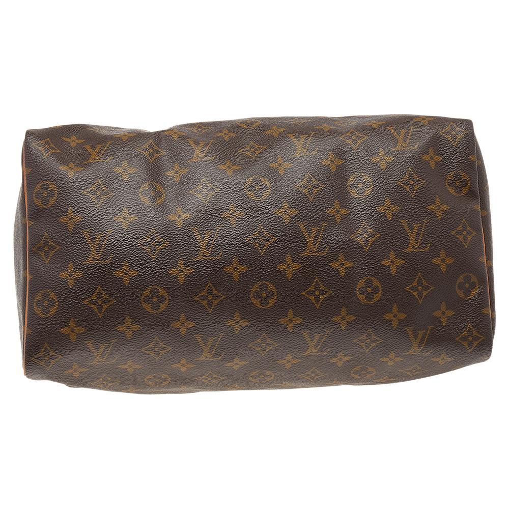 Louis Vuitton Monogram Canvas Speedy 35 Bag 3