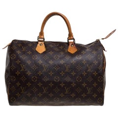 Louis Vuitton Monogram Canvas Speedy 35 Bag