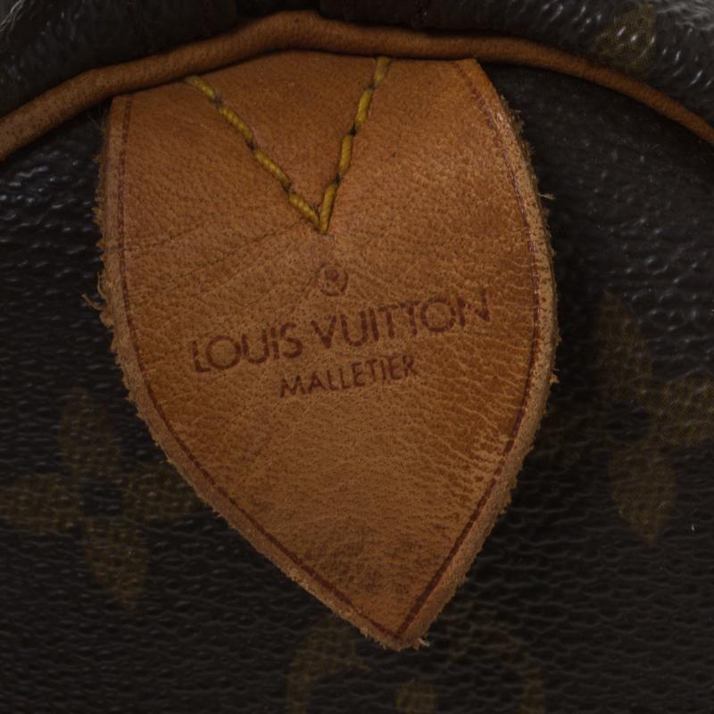 Louis Vuitton Monogram Canvas Speedy 35 2