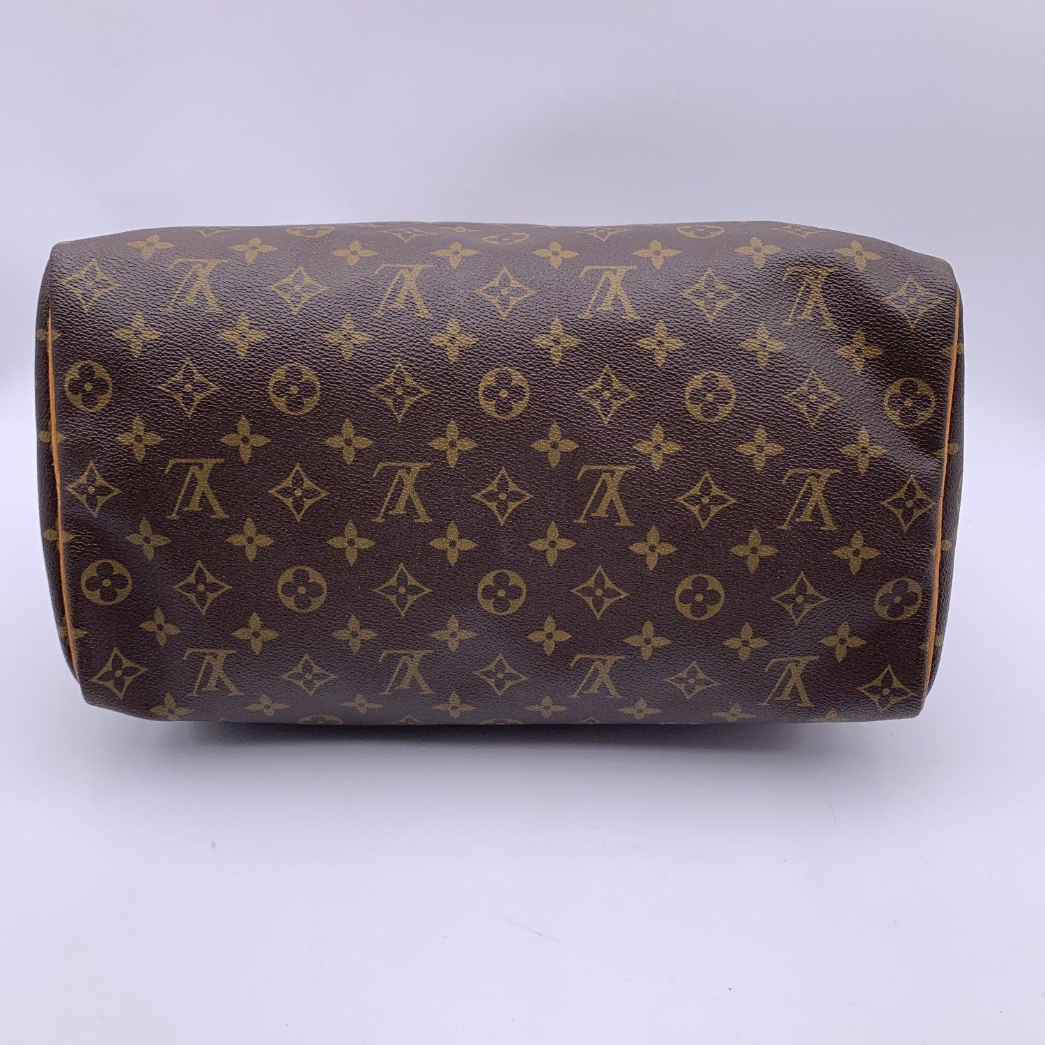 Louis Vuitton Monogram Canvas Speedy 35 Top Handle Bag M41524 1