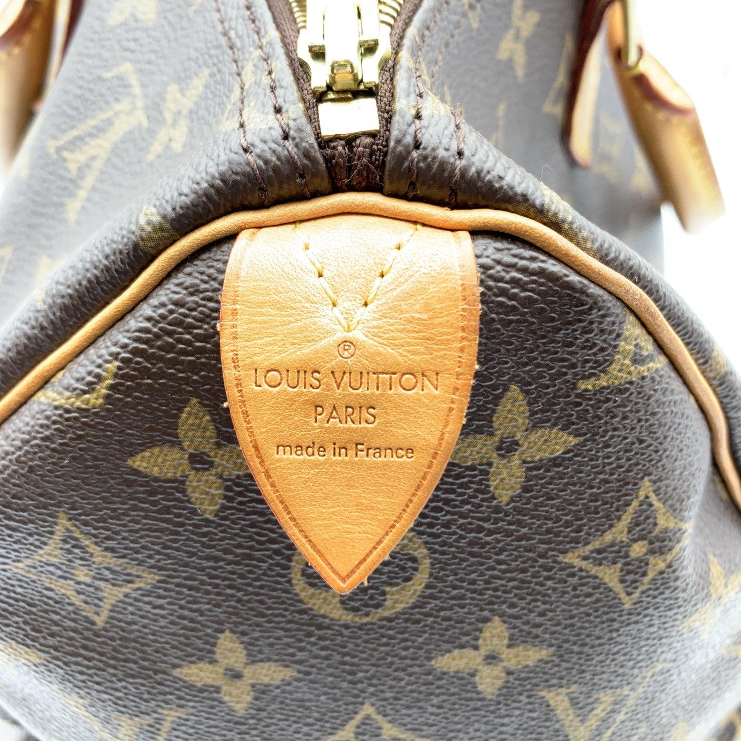 Louis Vuitton Monogram Canvas Speedy 35 Top Handle Bag M41524 2