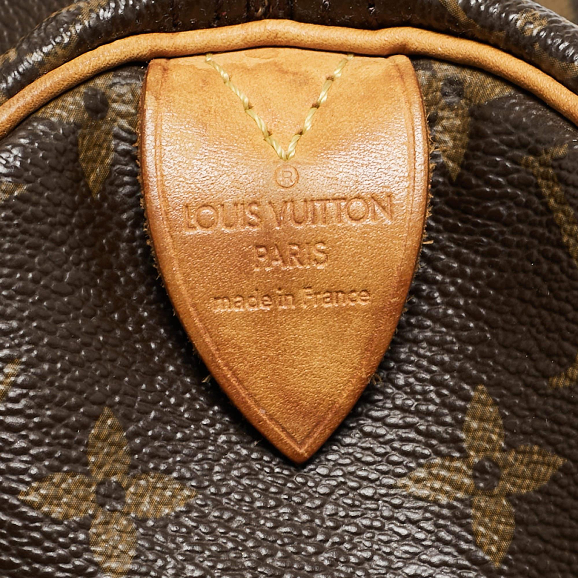 Louis Vuitton Monogram Canvas Speedy 40 Bag 7