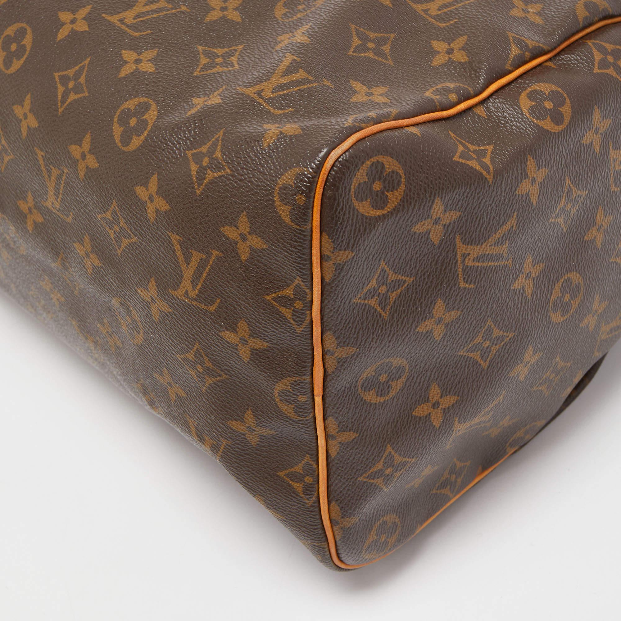 Louis Vuitton Monogram Canvas Speedy 40 Bag 10