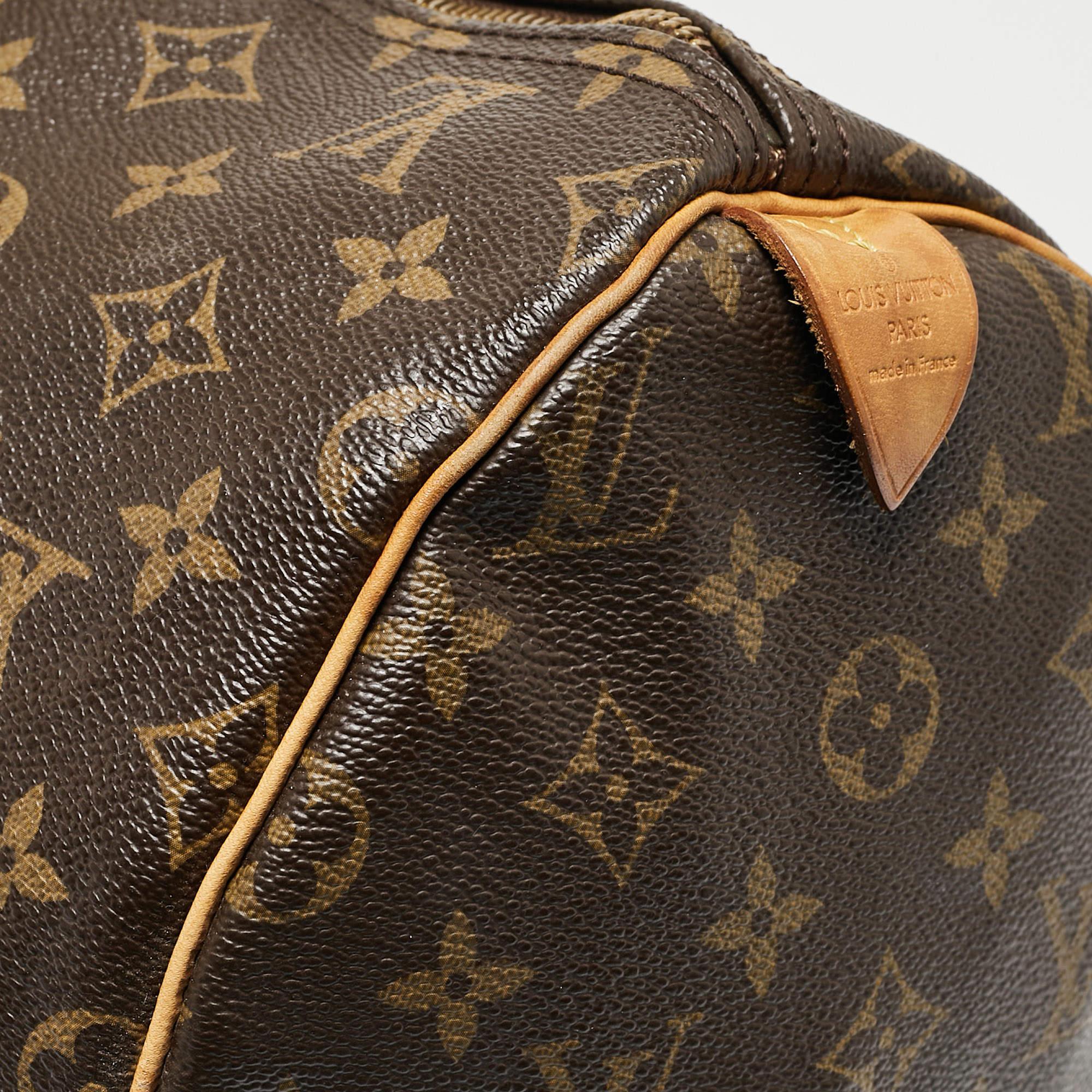 Louis Vuitton Monogram Canvas Speedy 40 Bag 11
