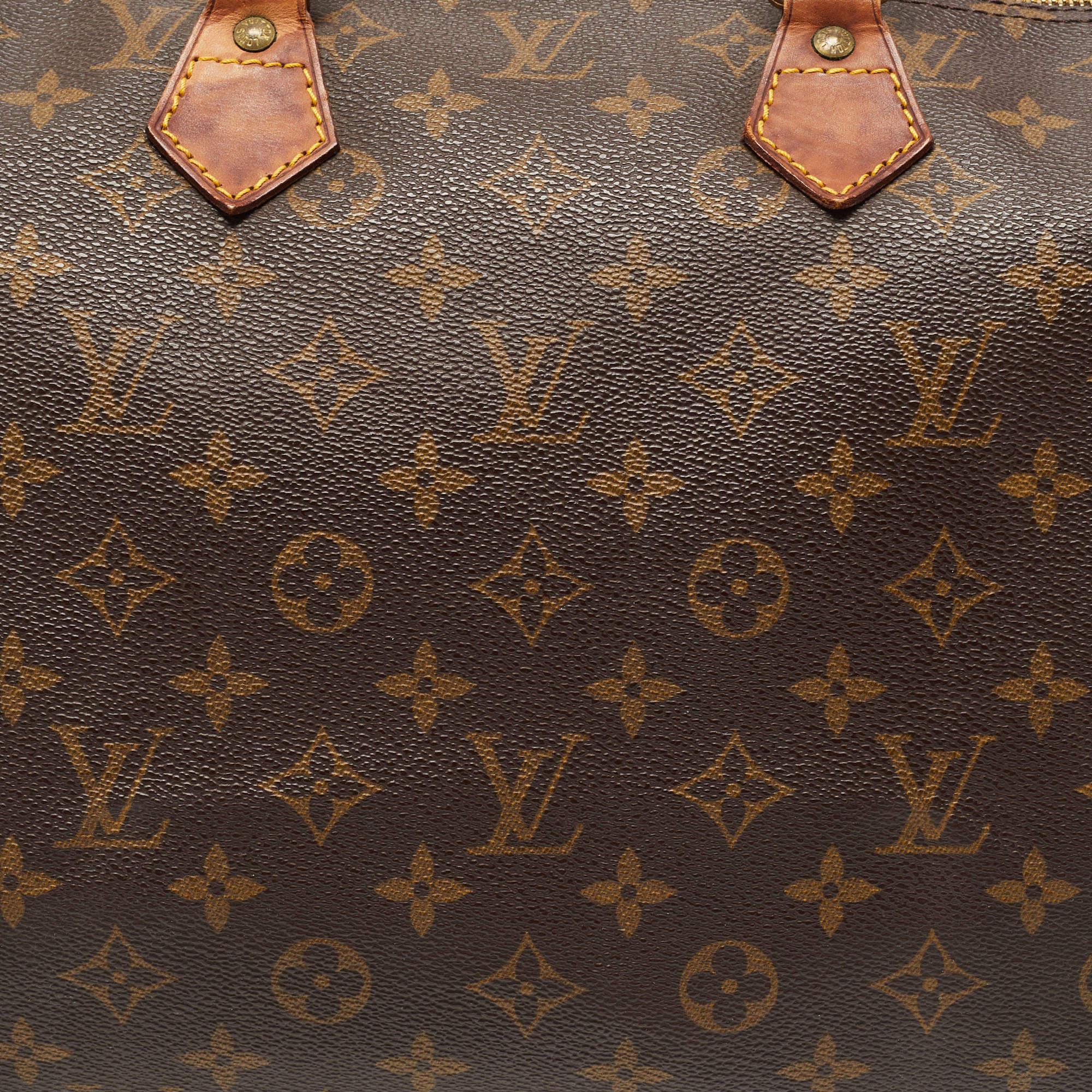 Louis Vuitton Monogram Canvas Speedy 40 Bag 5