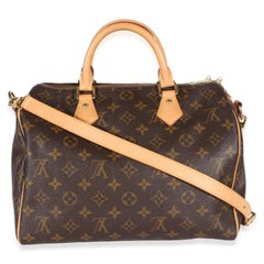 Louis Vuitton Monogram Canvas Speedy Bandouliere 30