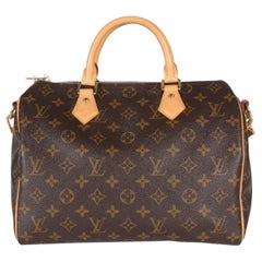 Louis Vuitton Monogram Canvas Speedy Bandouliere 30