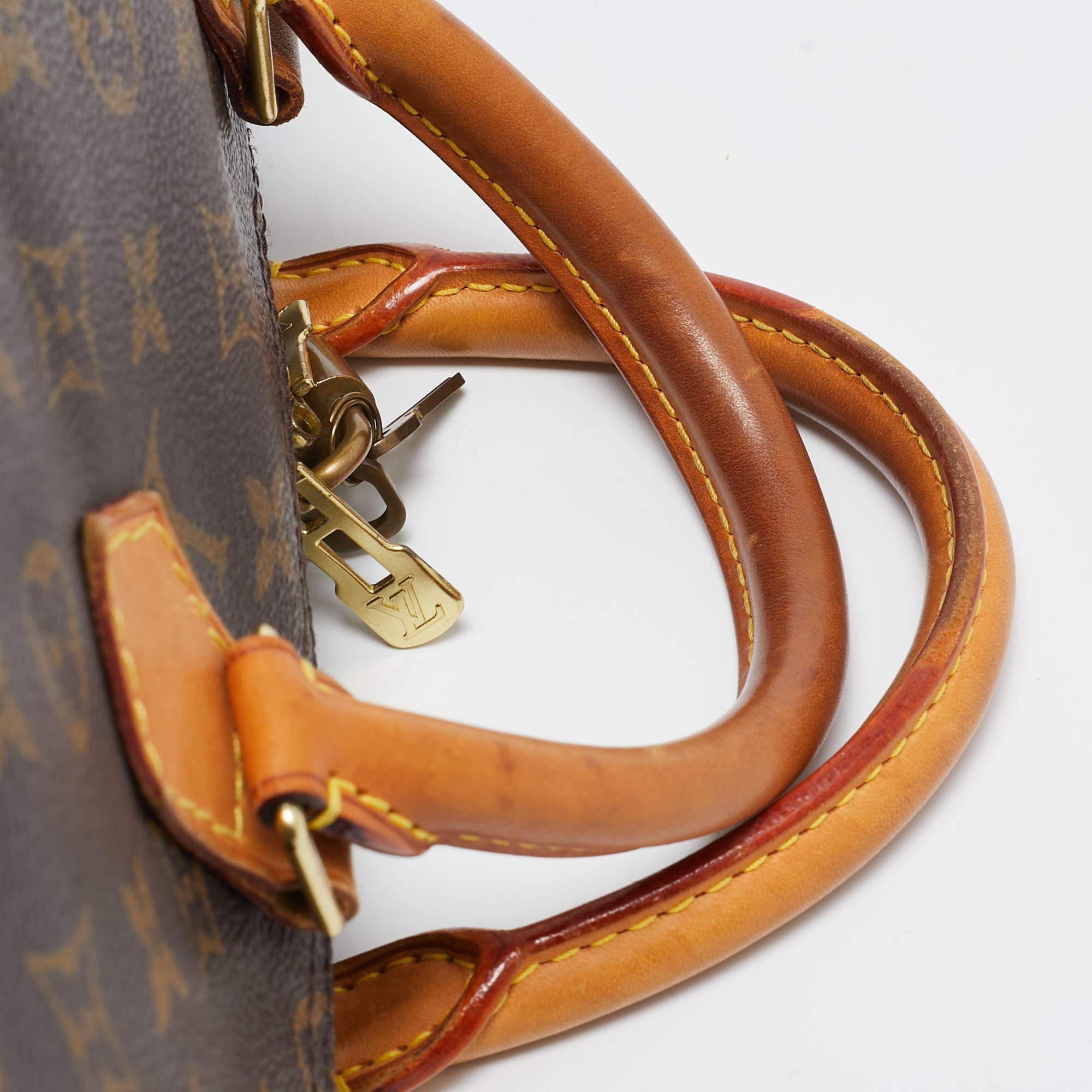 Louis Vuitton Monogram Canvas Speedy Bandouliere 35 Bag 1