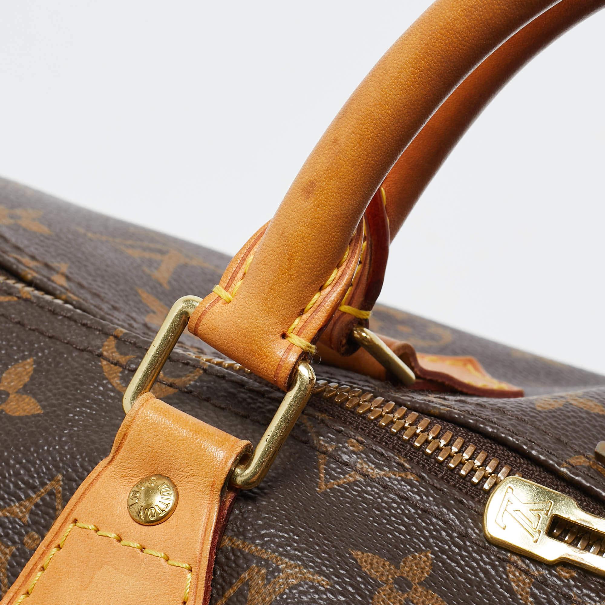 Louis Vuitton Monogram Canvas Speedy Bandouliere 35 Bag 2