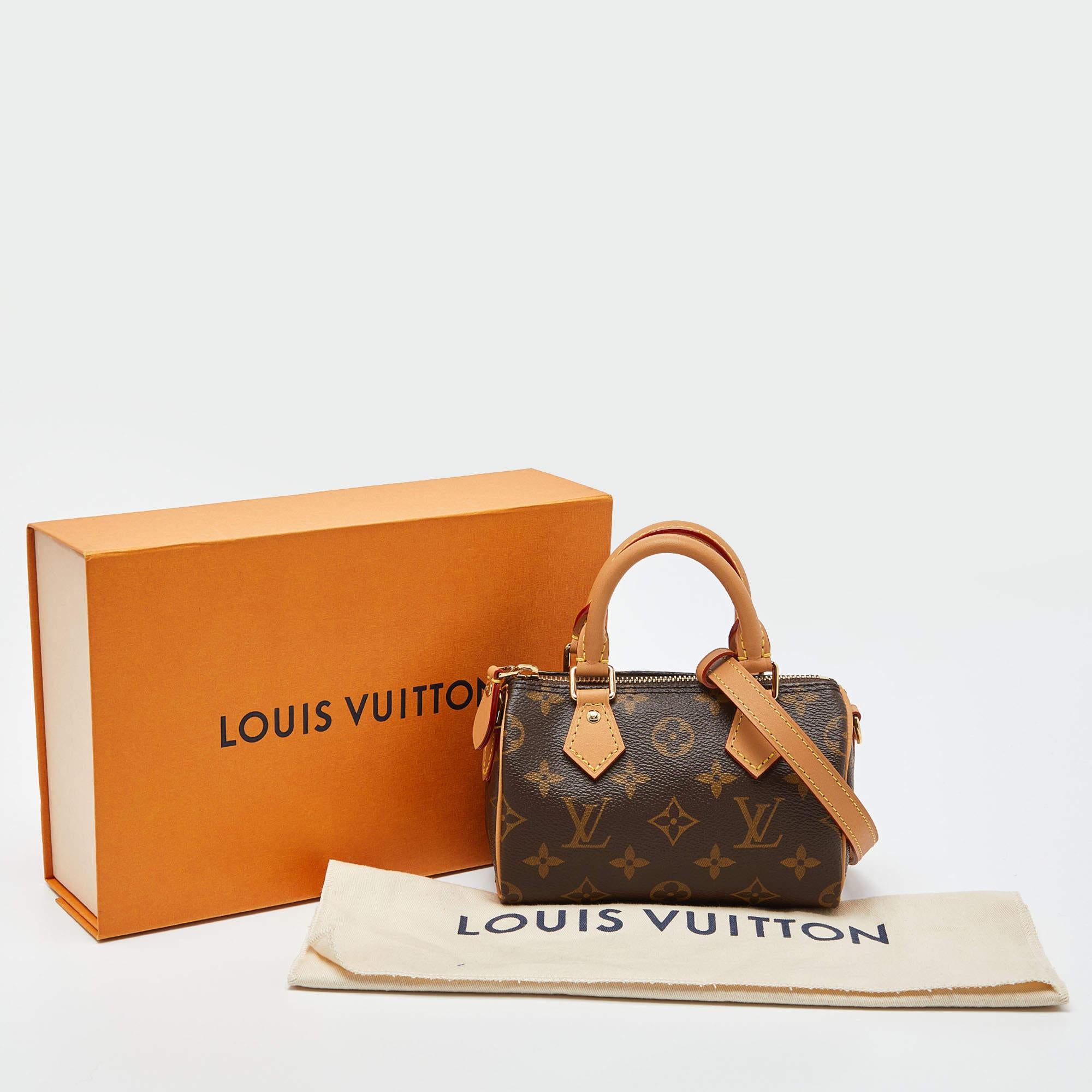 Louis Vuitton Monogram Canvas Speedy Nano Bag 9