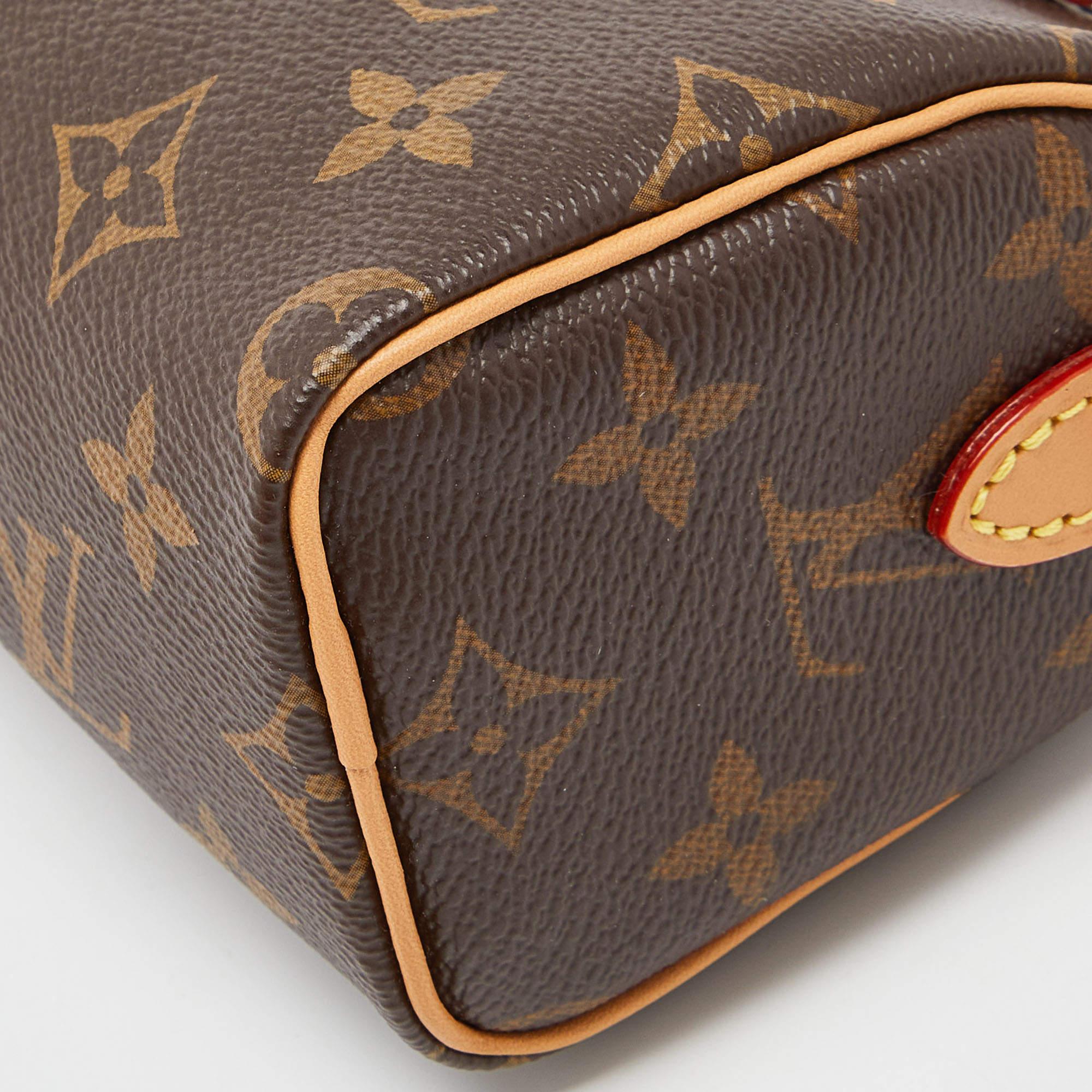 Louis Vuitton Monogram Canvas Speedy Nano Bag 4