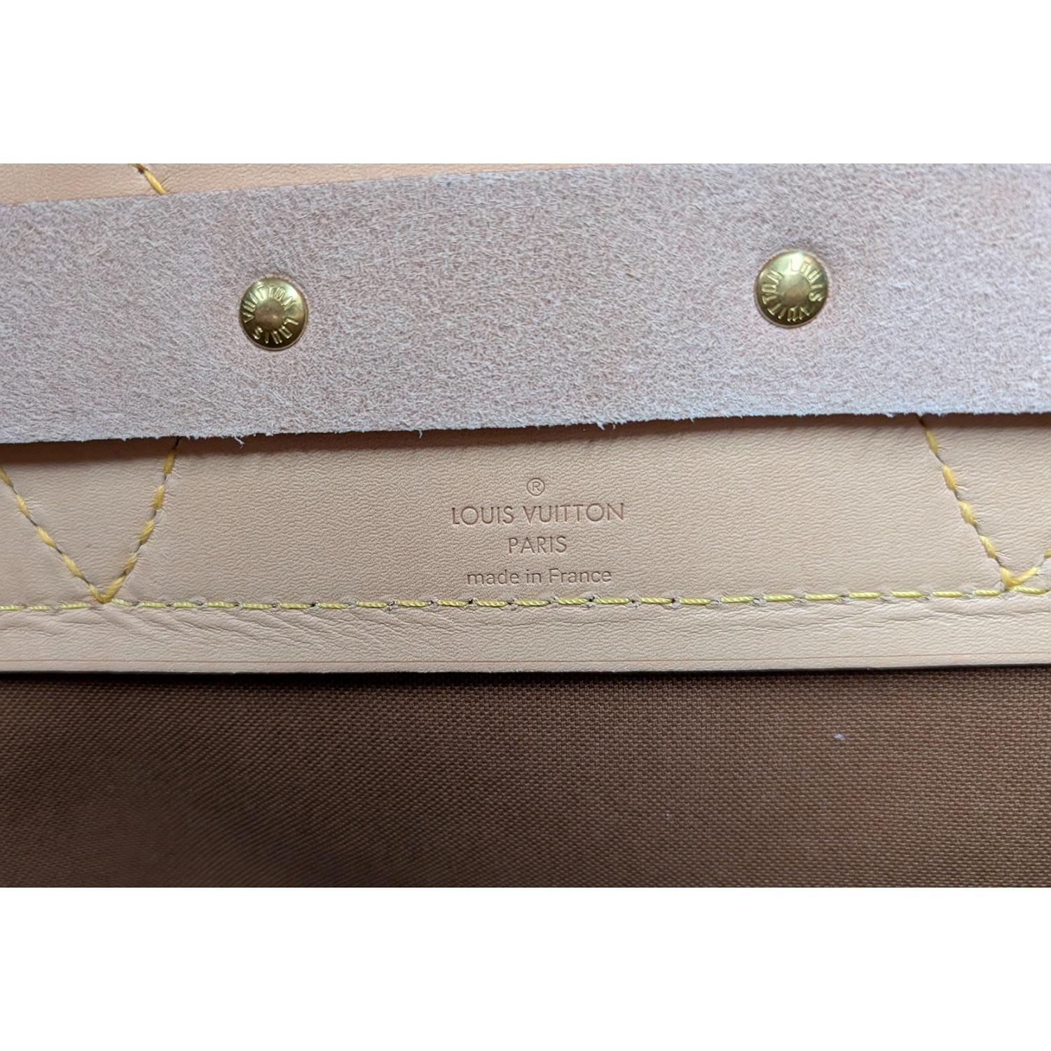 Louis Vuitton Monogram Canvas Steamer Bag 45 For Sale 3