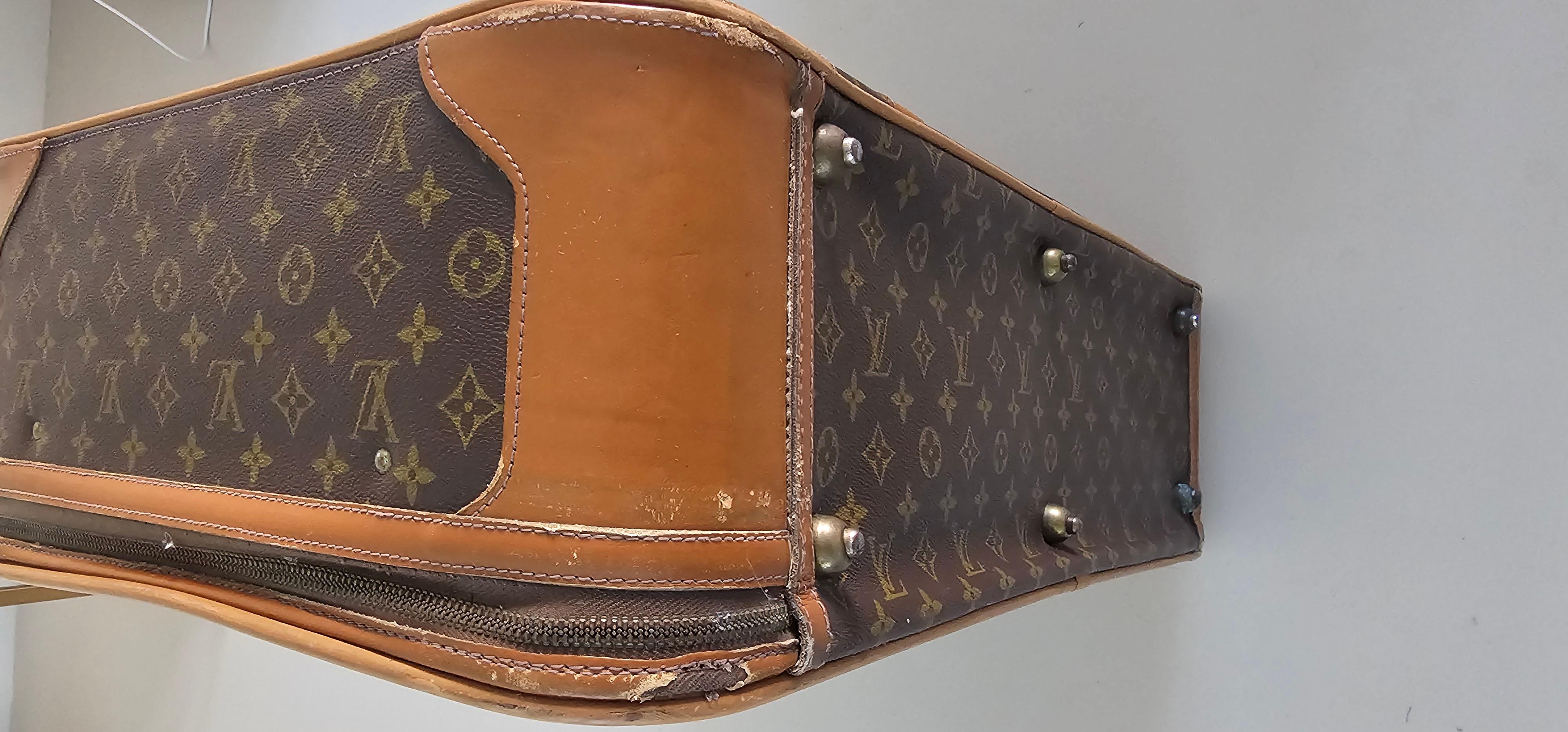 Valigia in tela Monogram Louis Vuitton anni '70 in vendita 13