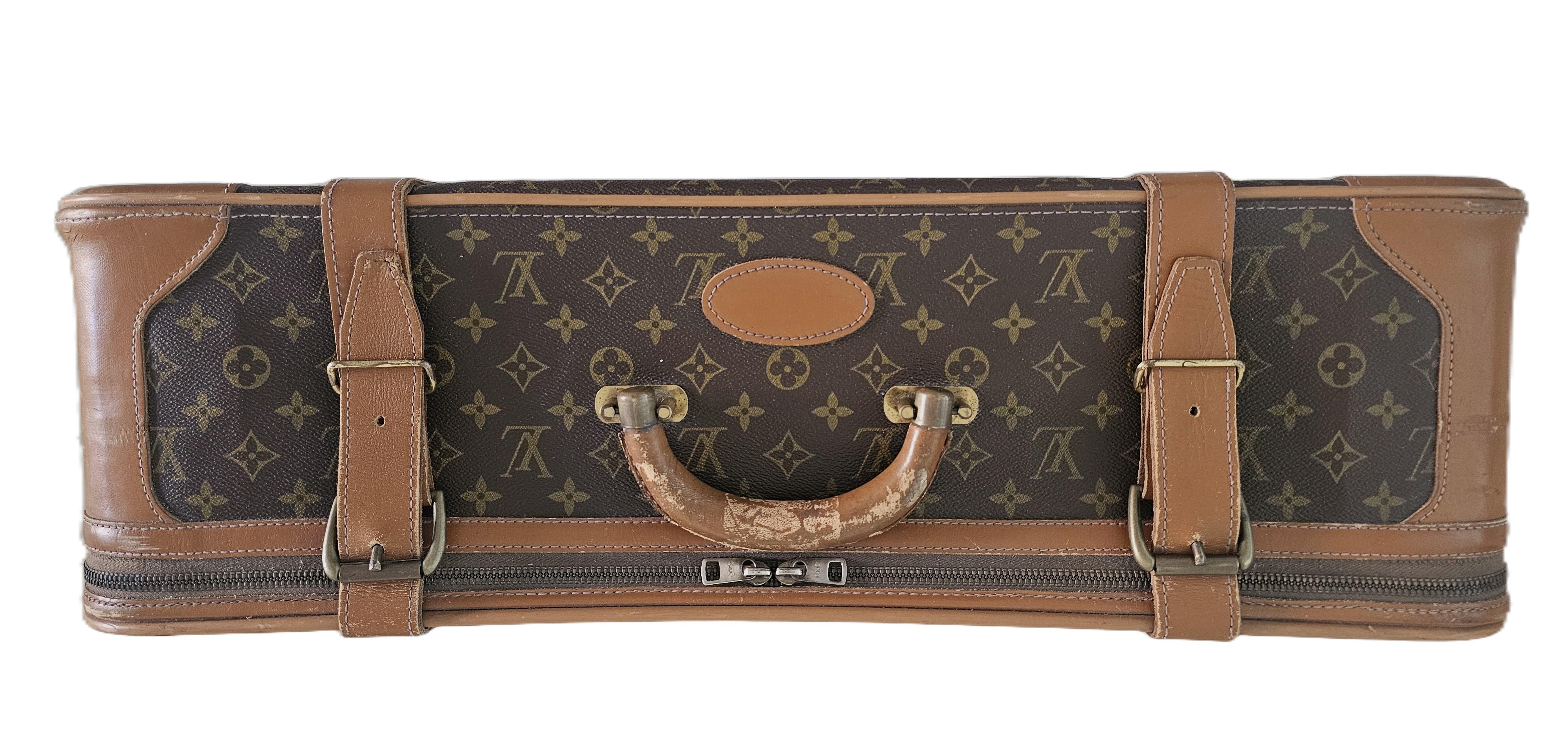 Valigia in tela Monogram Louis Vuitton anni '70 in vendita 4