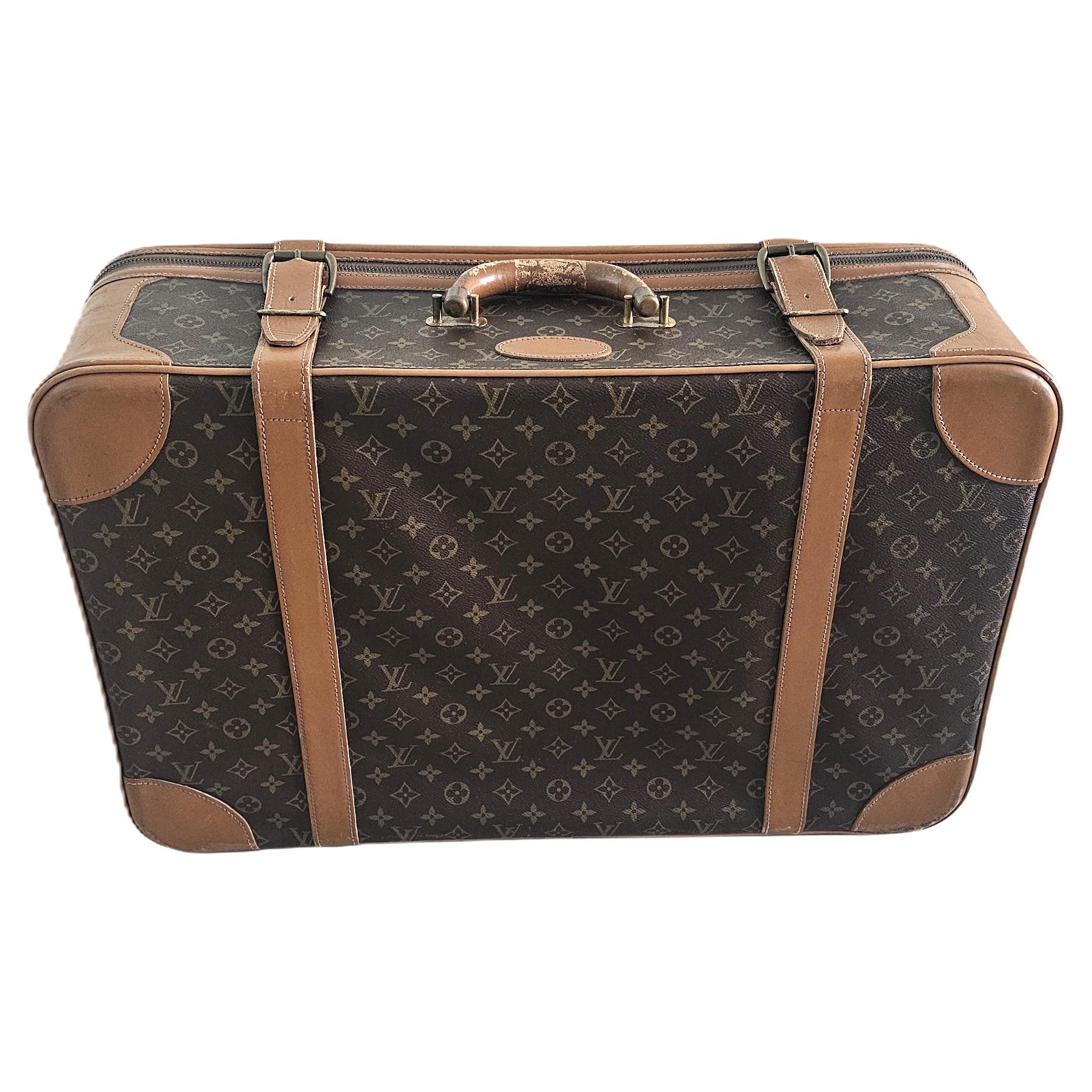 Valigia in tela Monogram Louis Vuitton anni '70 in vendita