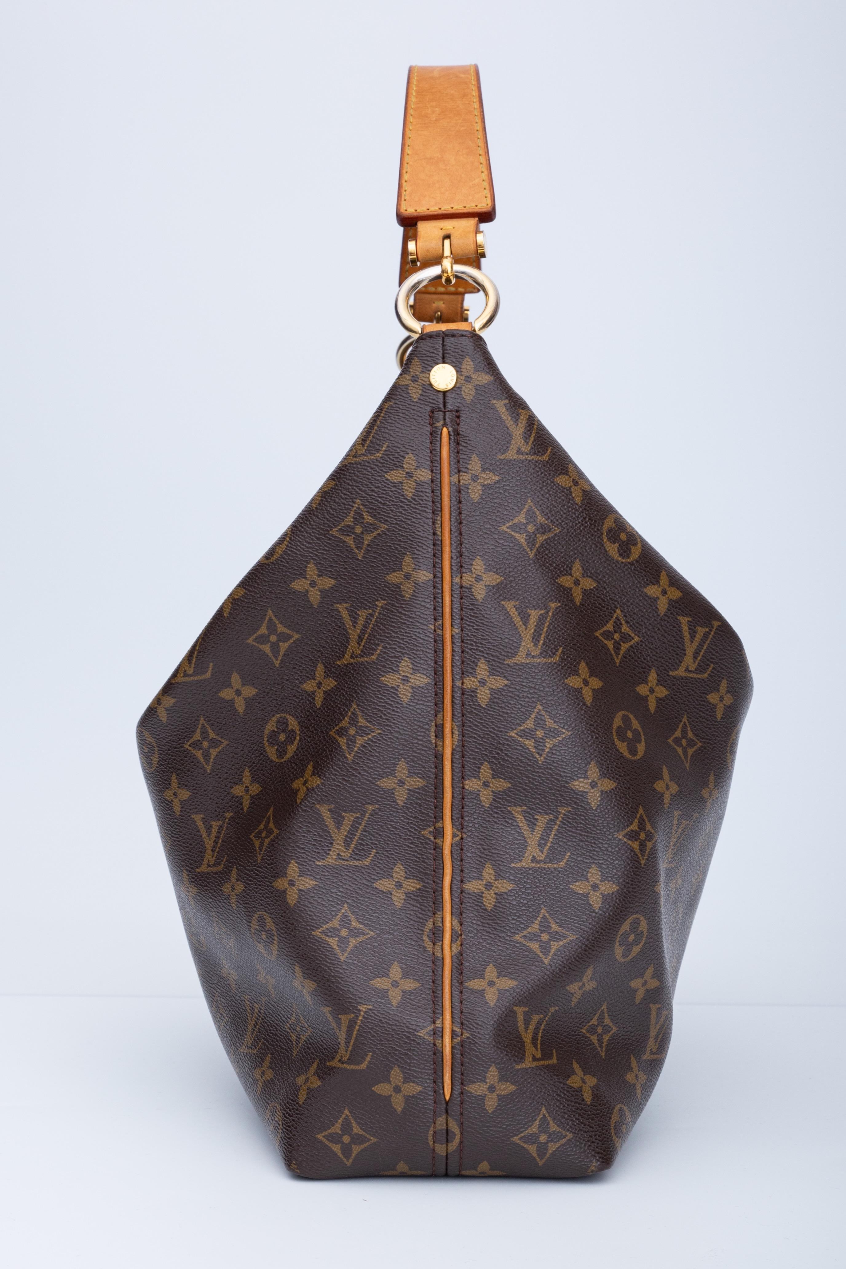 Louis Vuitton Monogram Canvas Sully MM Bag (2012) In Excellent Condition In Montreal, Quebec