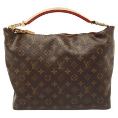 Louis Vuitton Sully PM Tasche aus Segeltuch mit Monogramm