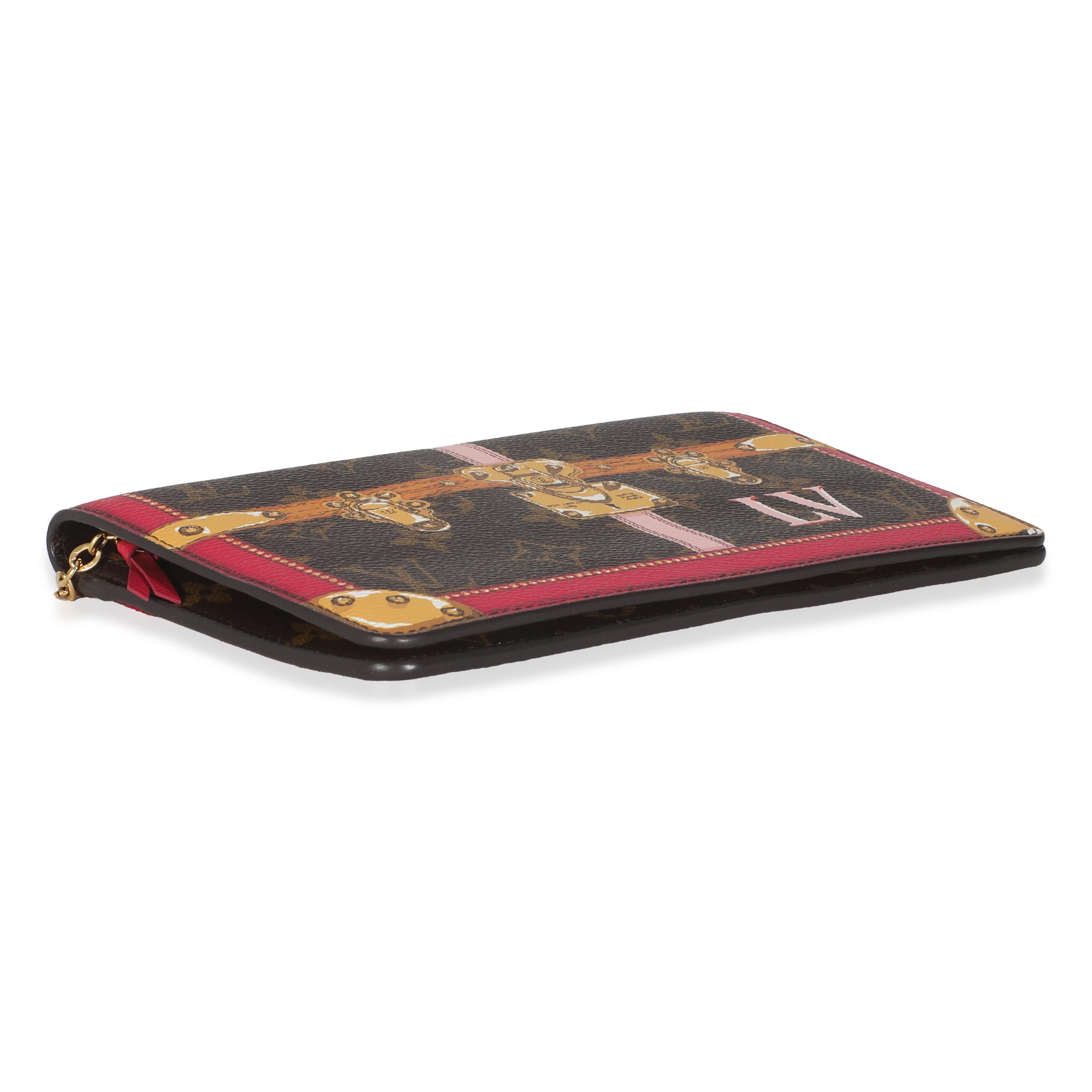 Louis Vuitton Monogram Canvas Sommer Badehose Weekend Pochette im Angebot 2