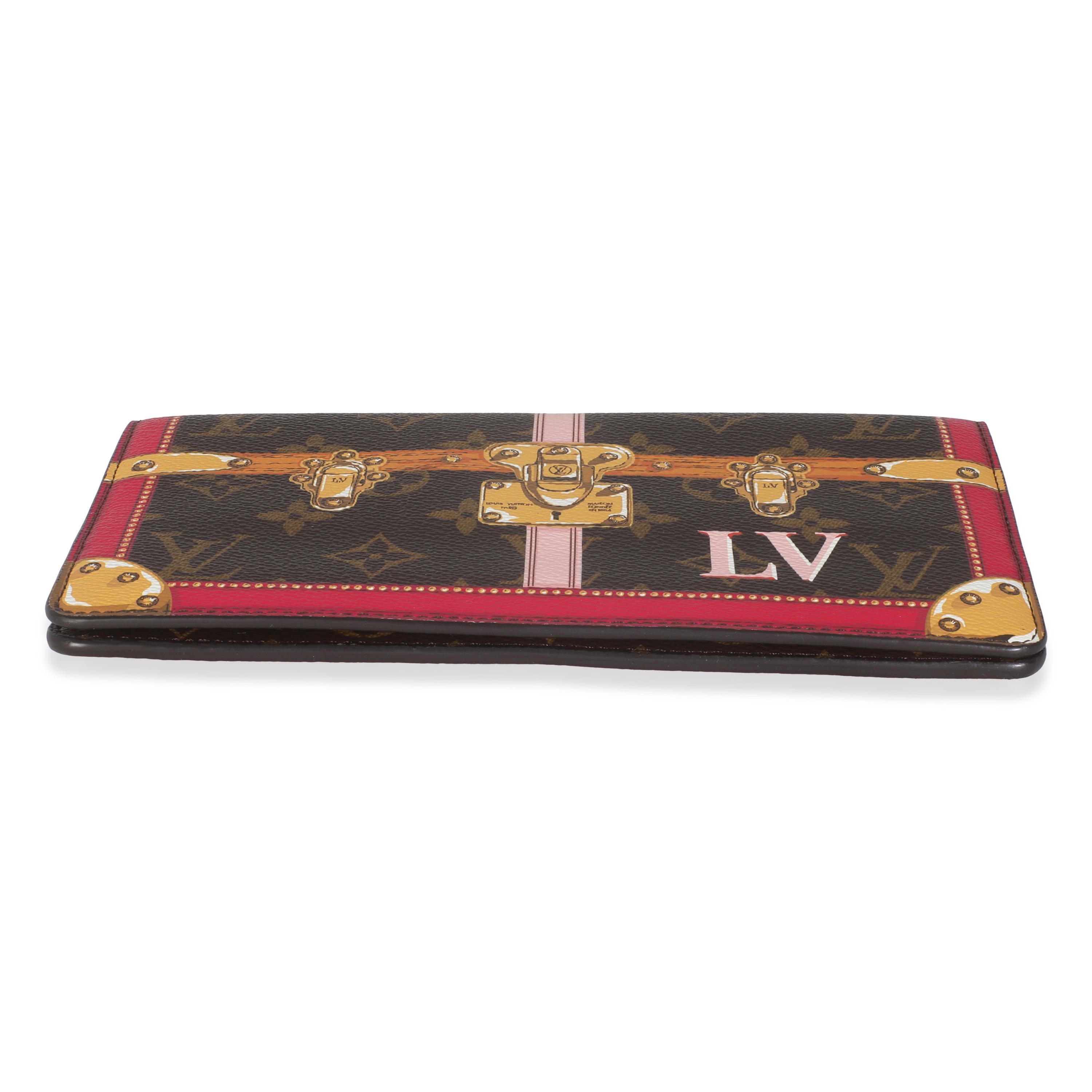 Louis Vuitton Monogram Canvas Sommer Badehose Weekend Pochette im Angebot 3