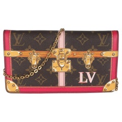 Pañuelo de verano Louis Vuitton de lona con monograma Pochette de fin de semana