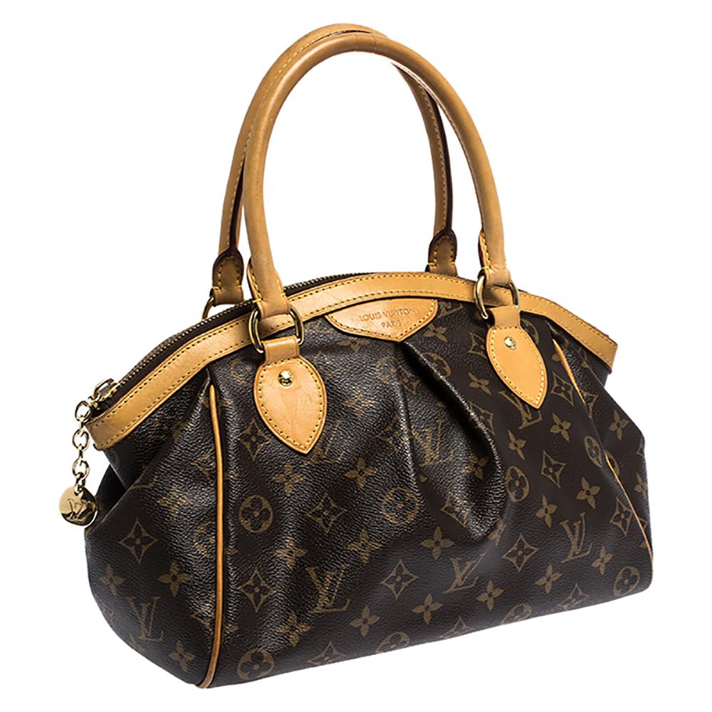 Black Louis Vuitton Monogram Canvas Tivoli PM Bag