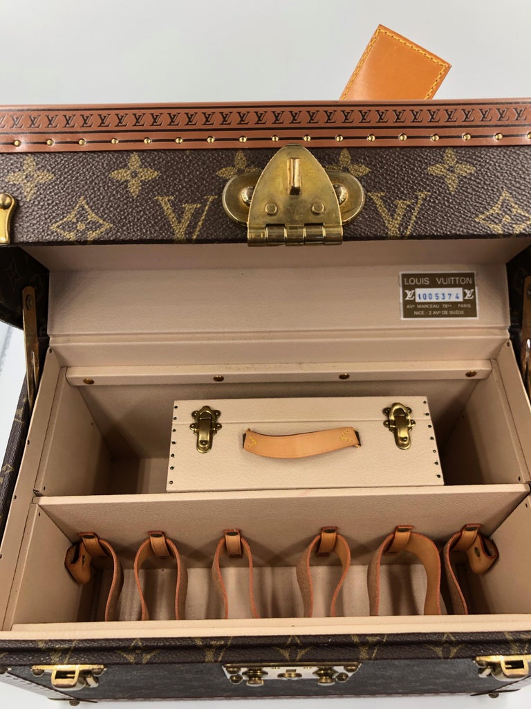 Louis Vuitton Monogram Canvas Train Case at 1stDibs monogrammed train case