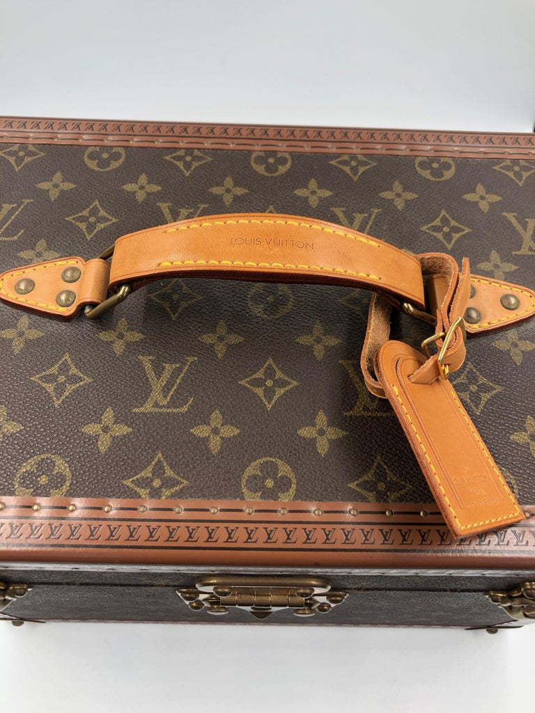 Louis Vuitton Monogram Canvas Train Case at 1stDibs monogrammed train case