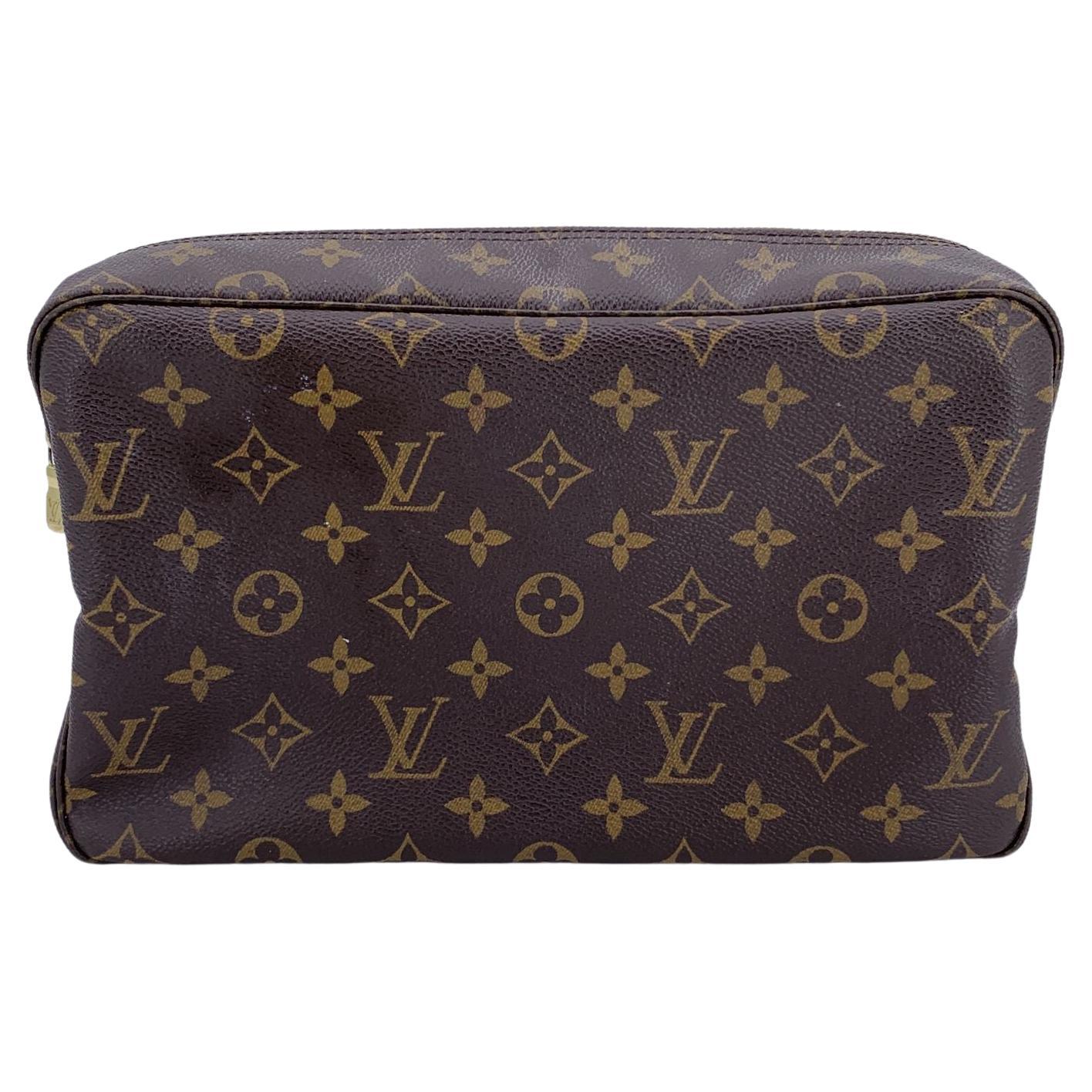 Louis Vuitton Monogram Canvas Trousse Toilette 28 Cosmetic Bag in vendita