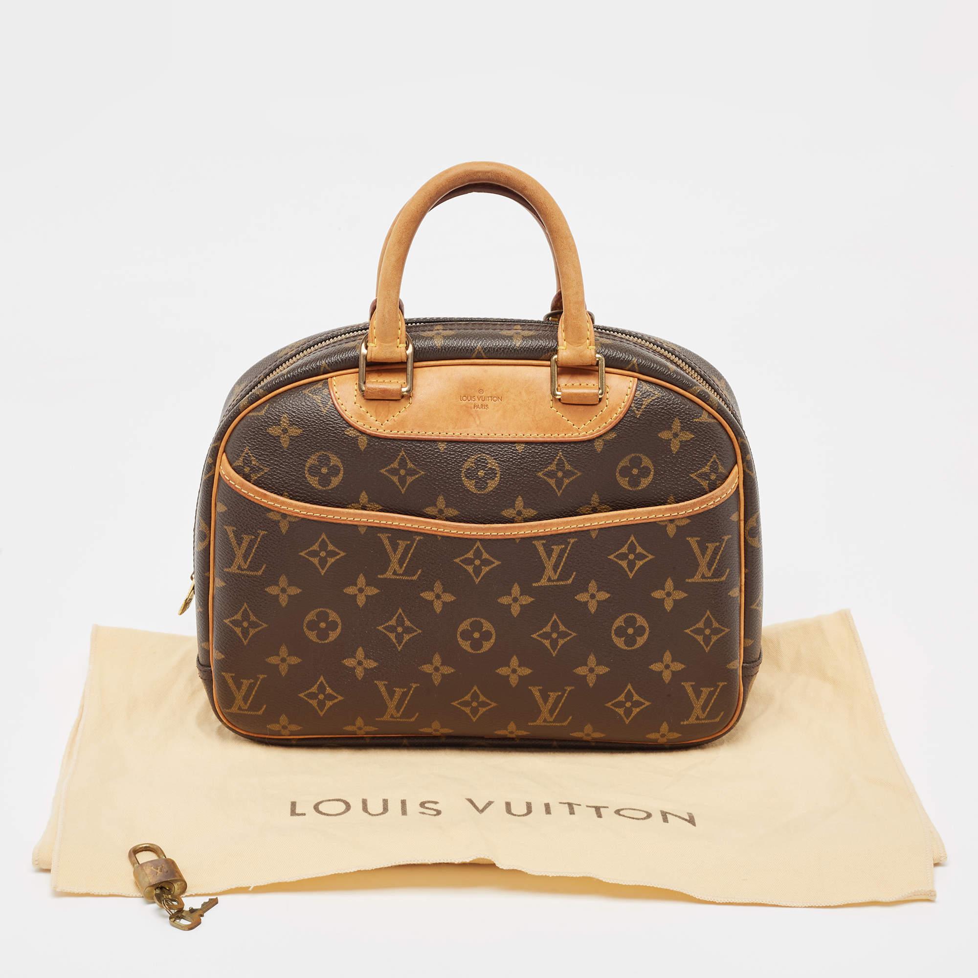 Louis Vuitton Monogram Canvas Trouville Bag 13