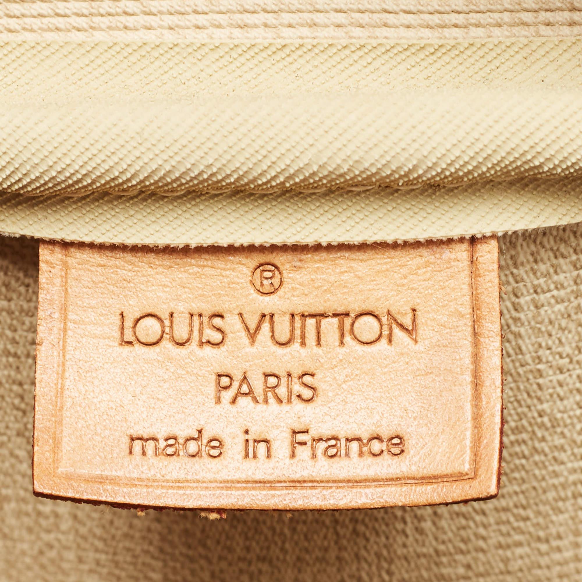 Louis Vuitton Monogram Canvas Trouville Bag In Good Condition In Dubai, Al Qouz 2
