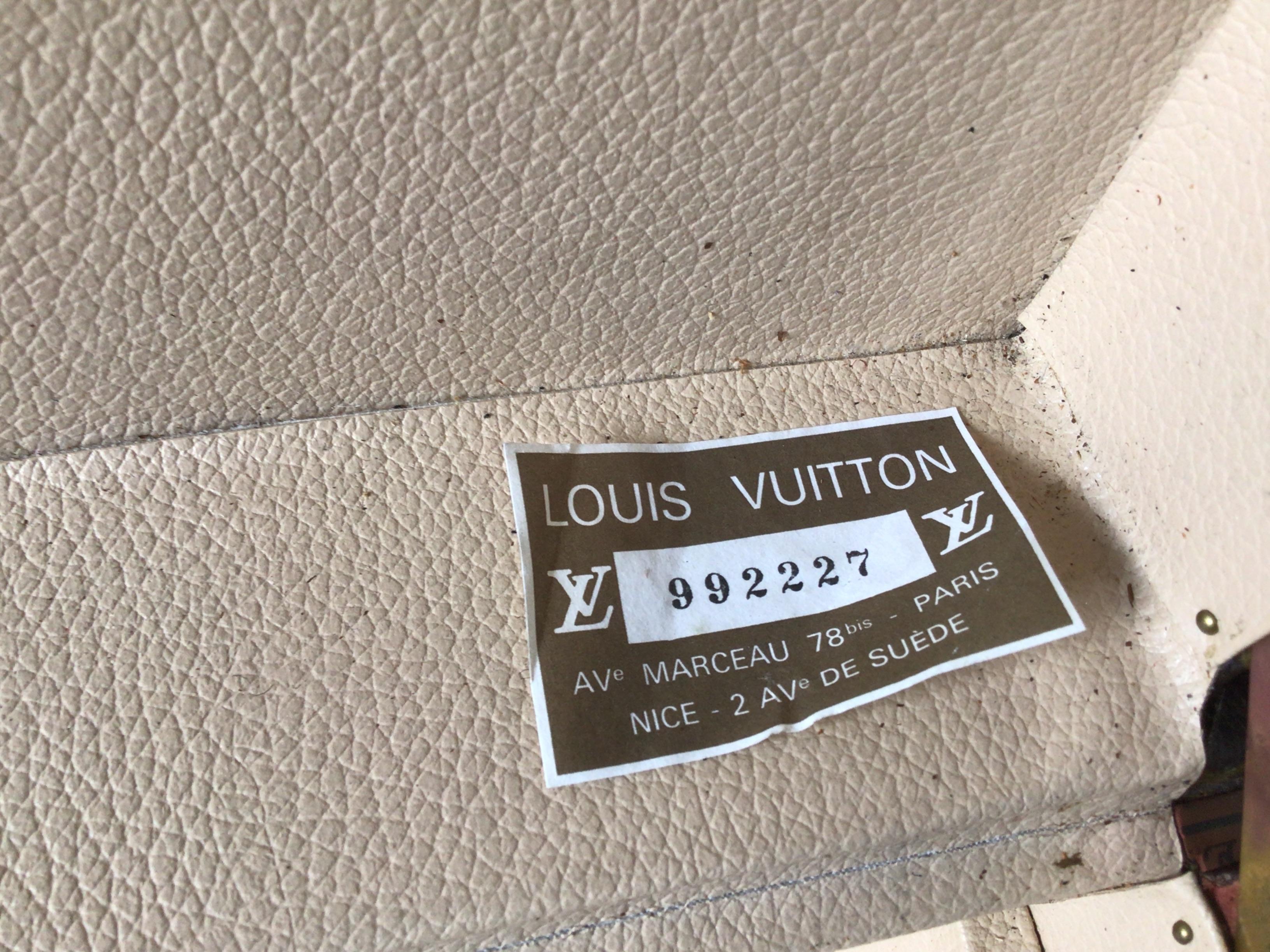 Louis Vuitton Monogram Canvas Trunk Suitcase For Sale 4