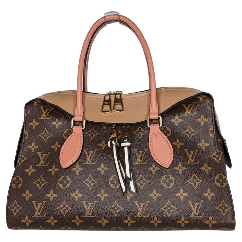 Louis Vuitton Saint Michel Handbag Monogram Canvas and Epi Leather at  1stDibs