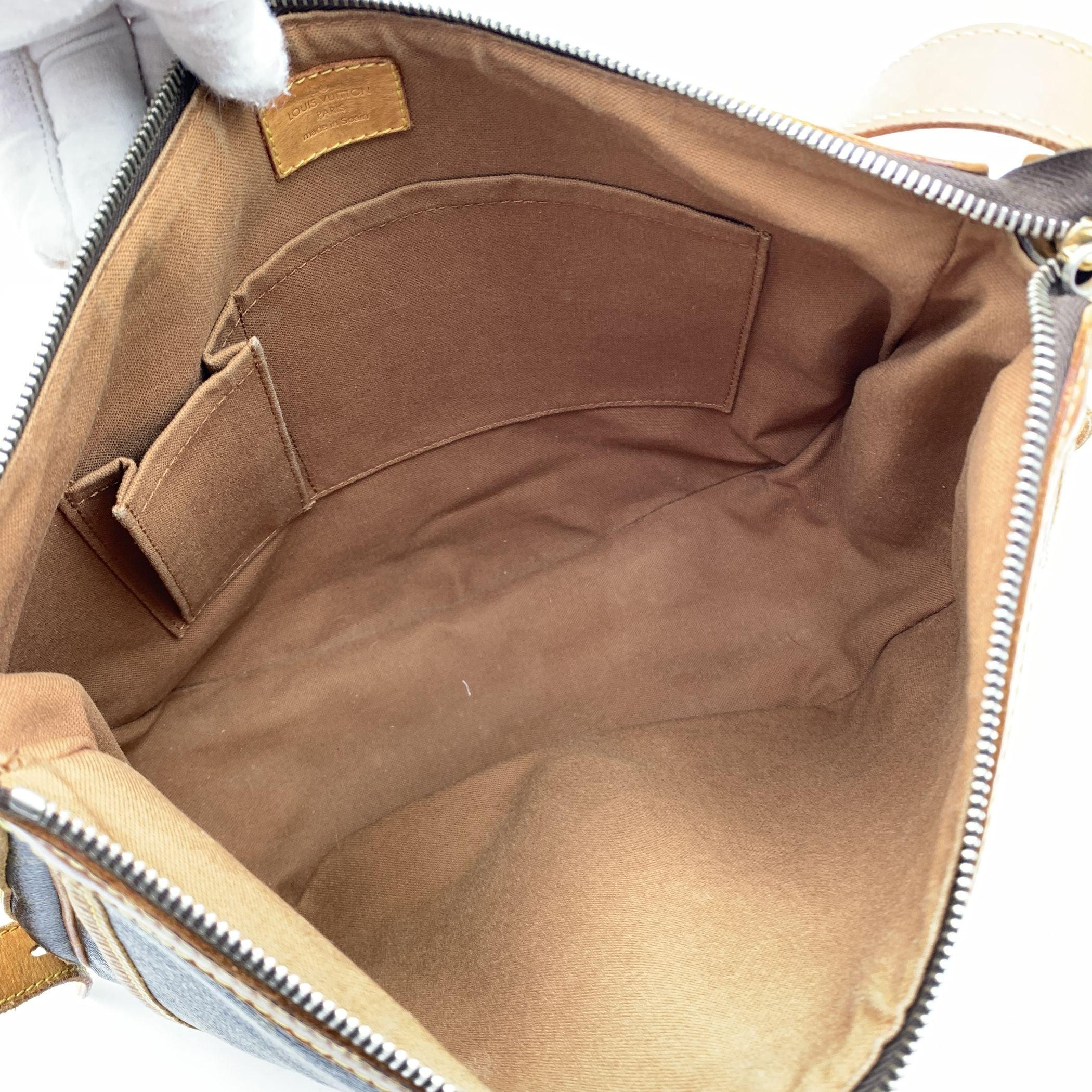 Women's Louis Vuitton Monogram Canvas Tulum GM Shoulder Bag Tote