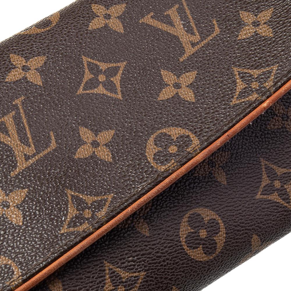 Louis Vuitton Monogram Canvas Twin Pochette GM Bag 6