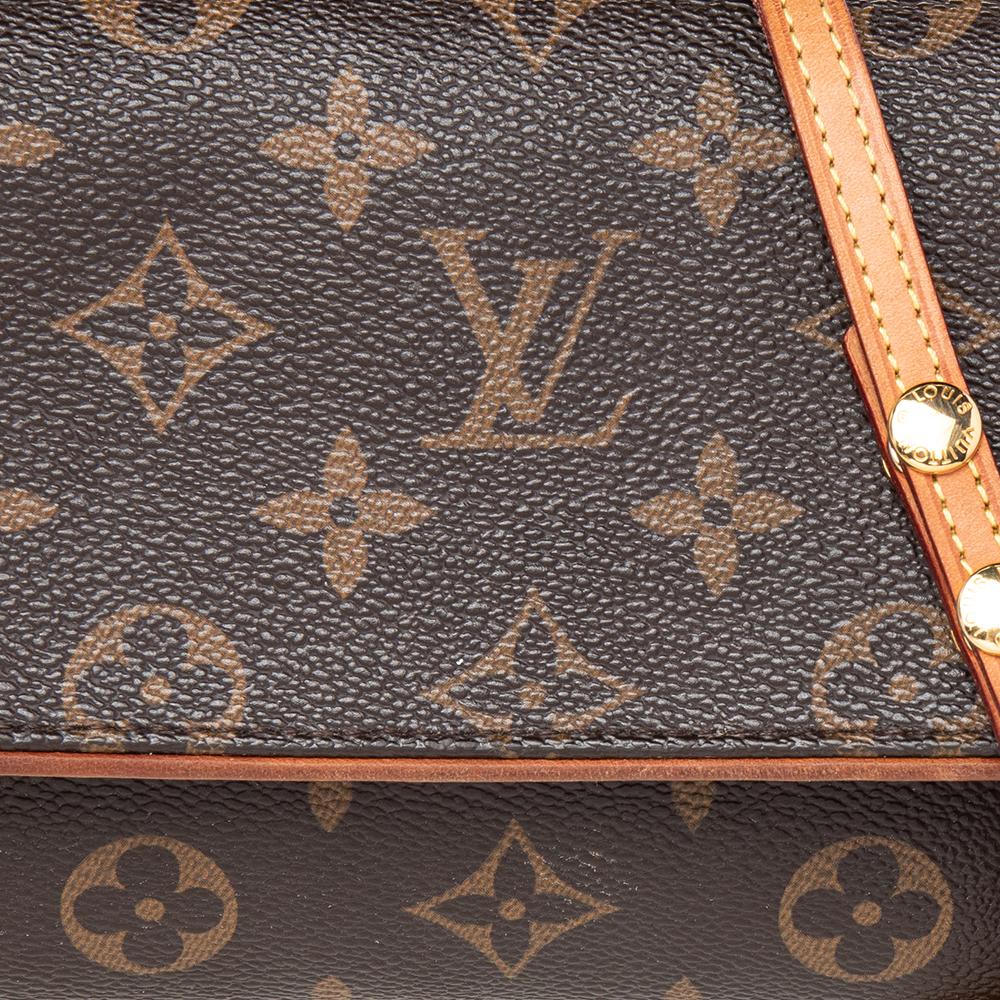Louis Vuitton Monogram Canvas Twin Pochette GM Bag 7