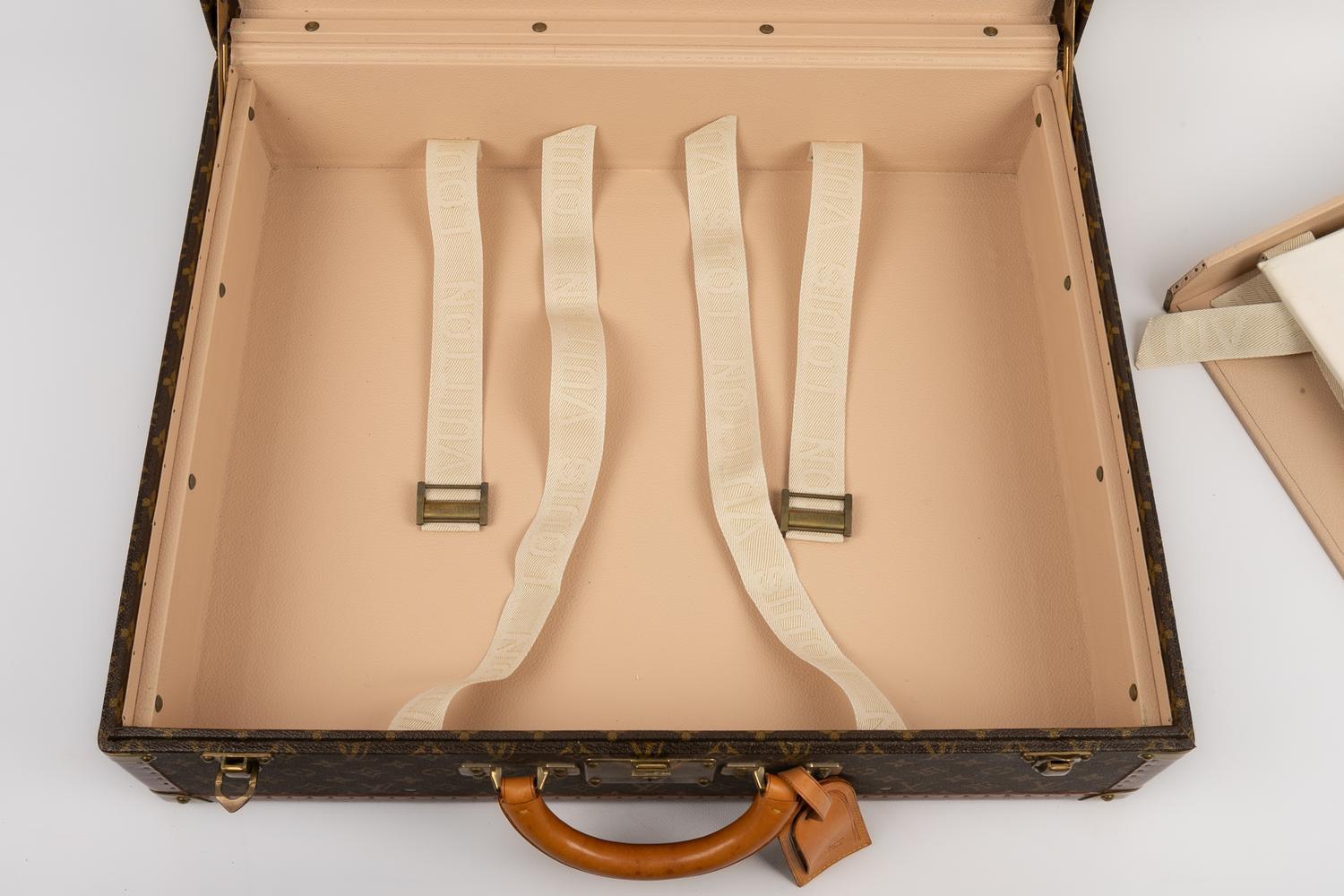 Louis Vuitton Monogram Canvas 'Twin' Suitcase For Sale 10