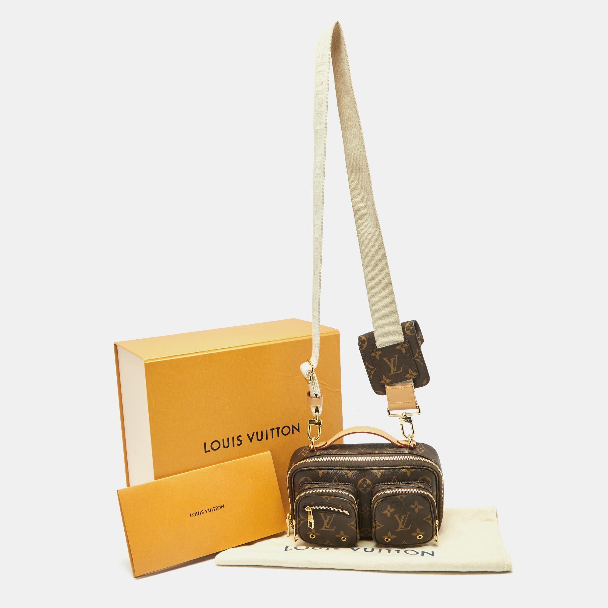 Louis Vuitton Monogram Canvas Utility Crossbody Bag 7