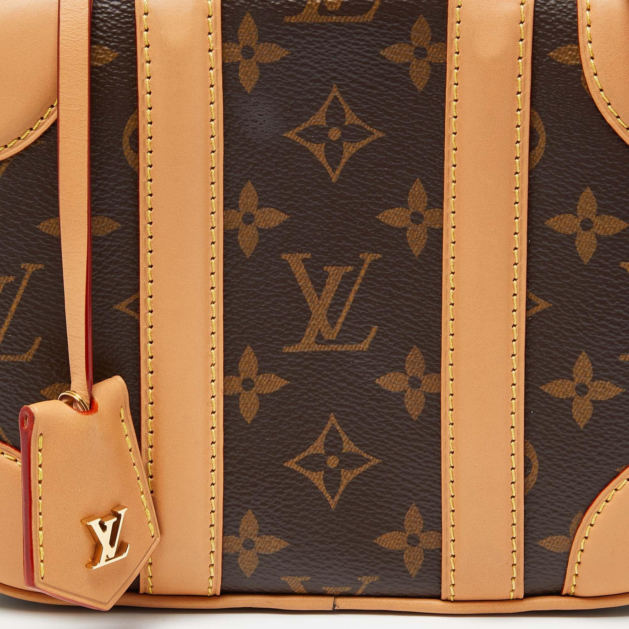 Louis Vuitton Monogram Canvas Valisette BB Bag For Sale 6