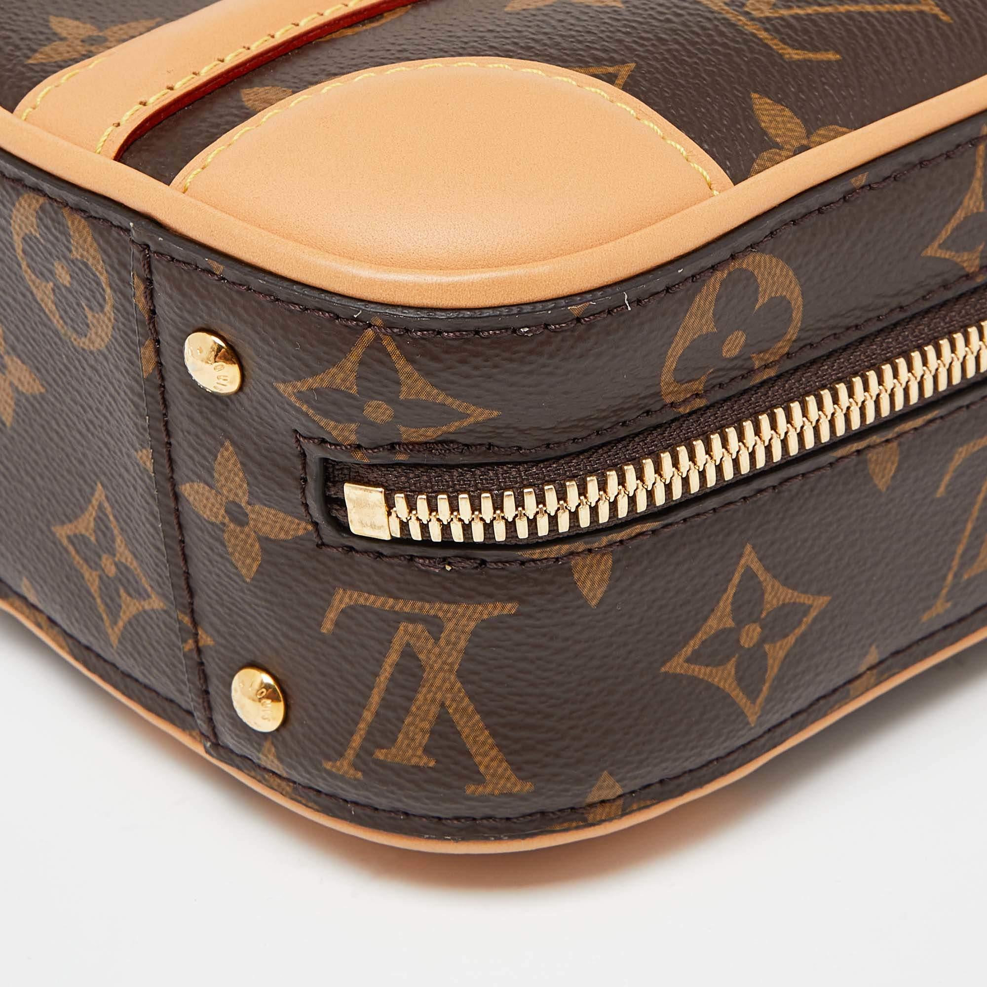 Louis Vuitton Monogram Canvas Valisette BB Bag For Sale 5
